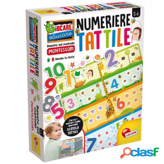 Numeriere tattile Montessori Plus - Lisciani