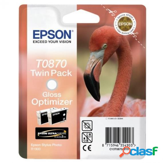 Originale Epson T0870 Ottimizzatore Lucido C13T08704010 Per