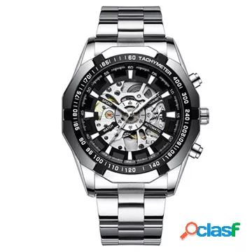 Orologio meccanico da uomo elegante Fngeen - nero