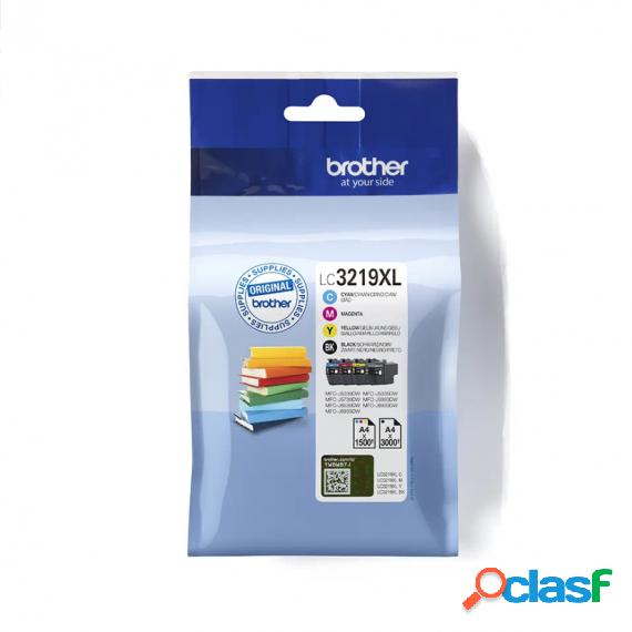 Pack Originale Brother Lc3219Xl Lc3219Xlval Per Brother