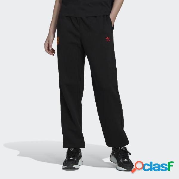 Pantaloni Essentials Trefoil Fleece Jogger Manchester United