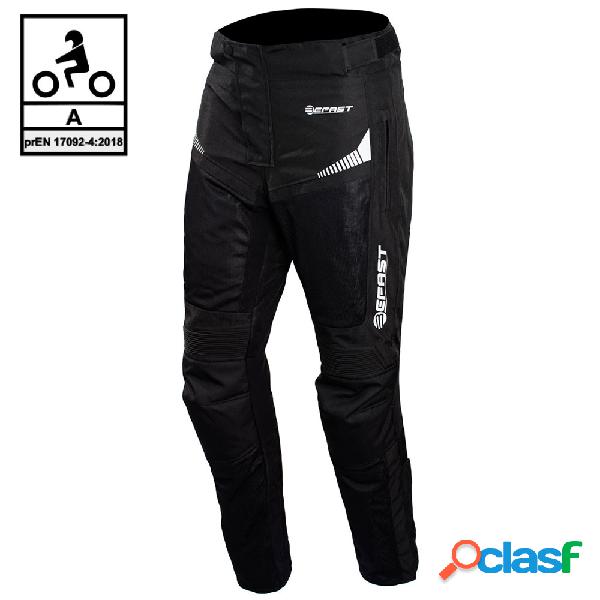 Pantaloni moto Befast Airtech CE Certificati Nero