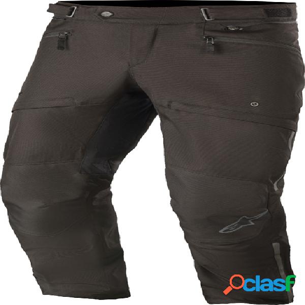 Pantaloni moto accorciati Alpinestars AST-1 V2 WP SHORT Nero