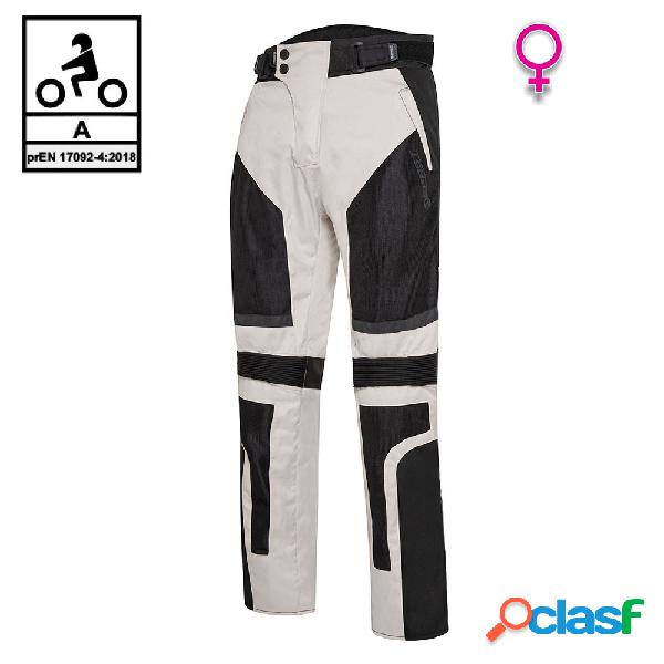 Pantaloni moto donna estivi Befast DUNE PANT Lady CE Nero