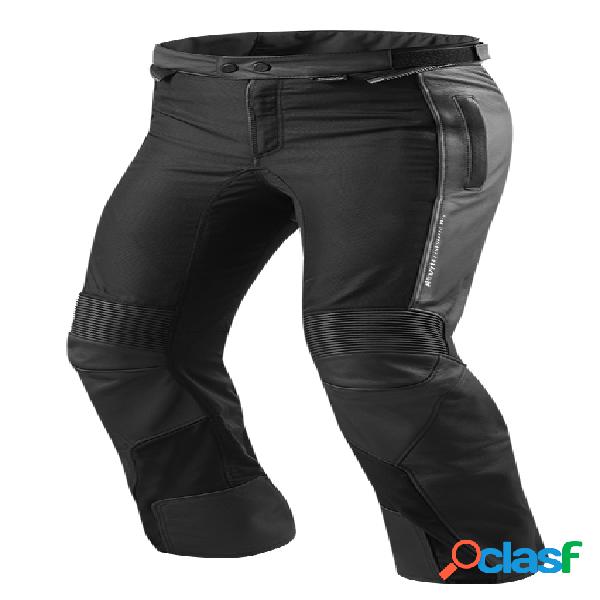 Pantaloni moto pelle e tessuto allungati Revit Ignition 3