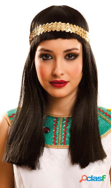Parrucca da Egiziana Nera