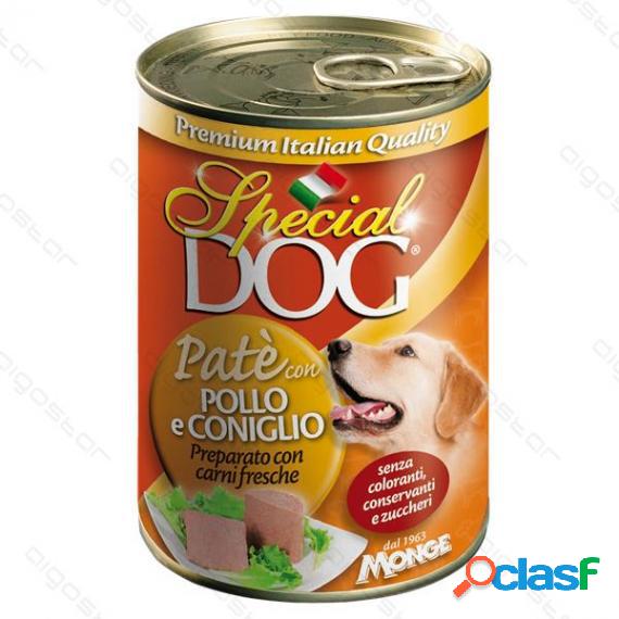 Pate Con Pollo E Coniglio Per Cani 400Gr Qualita Premium