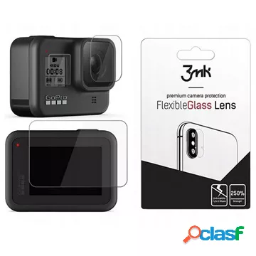 Pellicola salvaschermo ibrida 3MK FlexibleGlass GoPro Hero 8