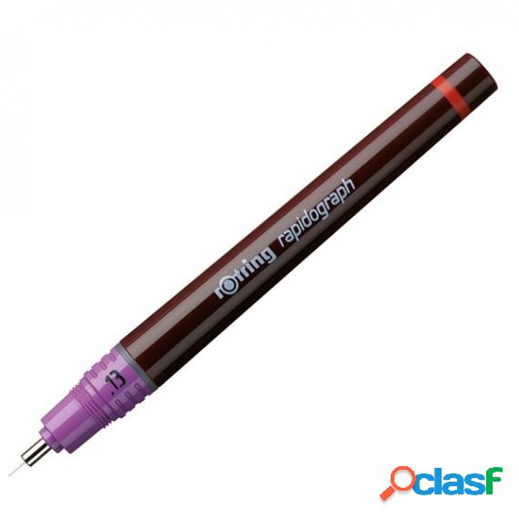 Penna a china Rapidograph - punta 0.13mm - Rotring