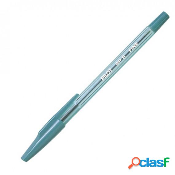 Penna a sfera BP S - punta fine 0,7 mm - verde - Pilot