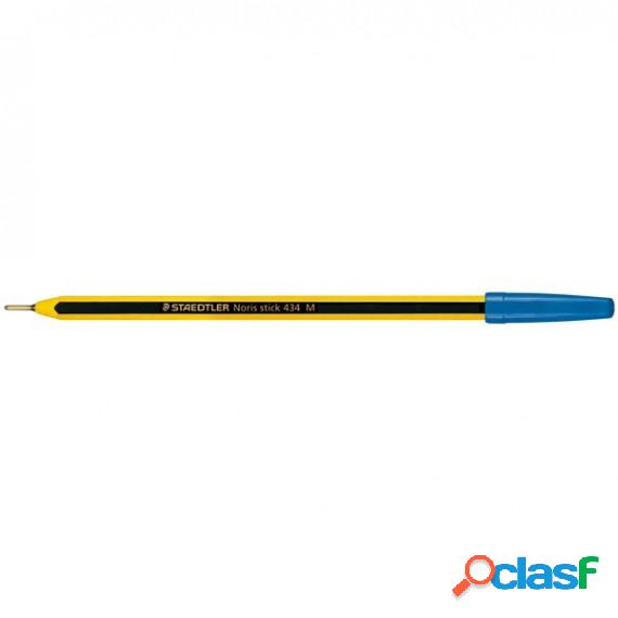 Penna a sfera Noris Stick - punta 1,0mm - blu - Staedtler -