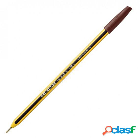 Penna a sfera Noris Stick - punta 1,0mm - marrone -