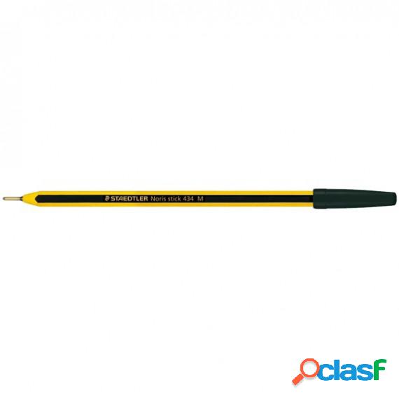 Penna a sfera Noris Stick - punta 1,0mm - nero - Staedtler -