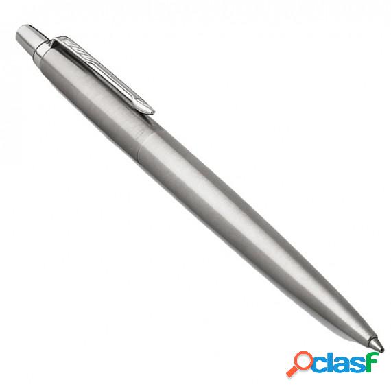 Penna sfera Jotter Core Stainless Steel - punta M - fusto