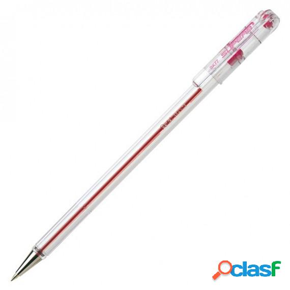 Penna sfera Superb - punta 0,7 mm - rosso - Pentel