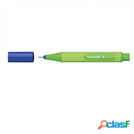 Pennarello Link-It punta feltro - punta 1,00mm - blu -