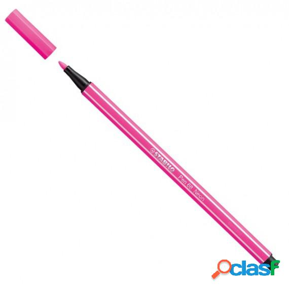 Pennarello Pen 68 - rosa fluo 056 - Stabilo