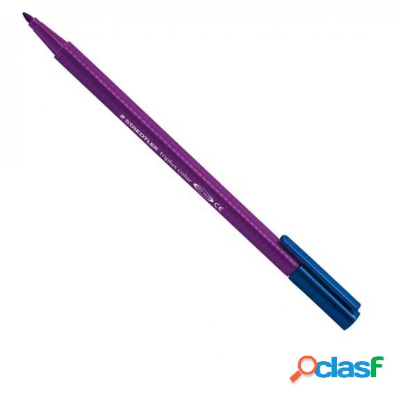 Pennarello Triplus Color - punta 1,0mm - violetto -