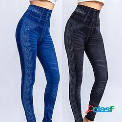 Per donna Ghette Pantaloni da yoga Jeggings Fasciante in