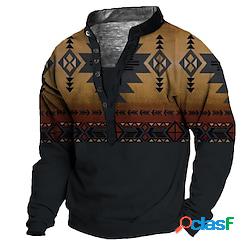 Per uomo Unisex Felpa Maglione Verde Blu Rosso Marrone
