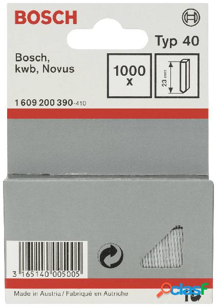 Perni, tipo 40 1000 pz. Bosch Accessories 1609200390