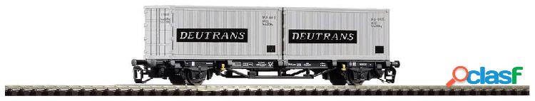 Piko TT 47725 Carro per container TT 2x20 Deutrans della DR