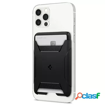 Porta carte magnetiche Spigen Rugged Armor Series - Nero
