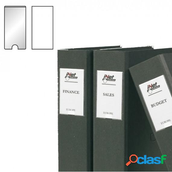 Portaetichette adesivo - PPL - 22x102 mm - trasparente - 3L