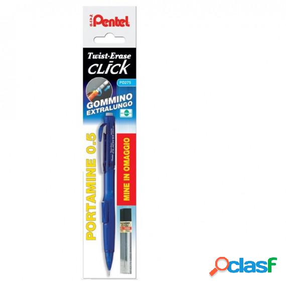 Portamine Twist Erase Clik - 0,50mm + 12 mine - Pentel