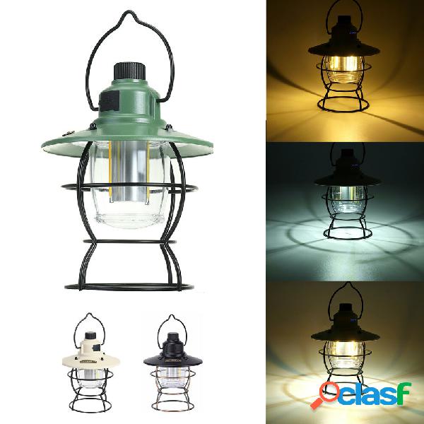 Portatile 50W USB Ricaricabile campeggio Luce LED Lampadina