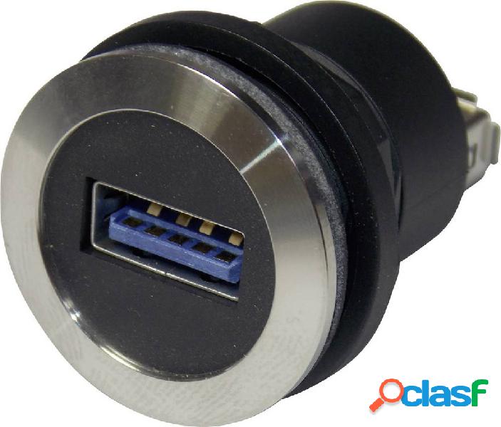 Presa da pannello USB 3.0 Presa RRJVA_USB3_AA RRJVA_USB3_AA