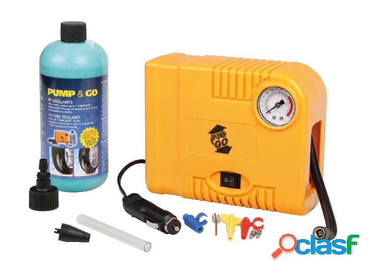 Pump & go, kit riparazione pneumatici