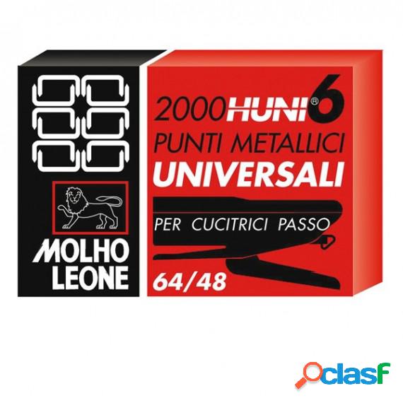 Punti universali - 6/4 - metallo - Molho Leone - conf. 2000