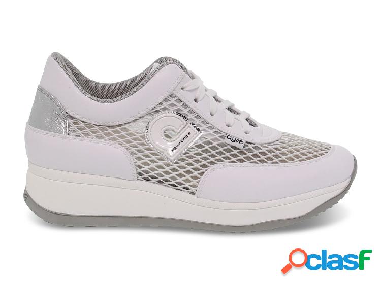 RUCO LINE SNEAKERS DONNA RUCO1304RB POLIESTERE BIANCO