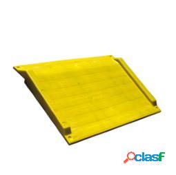 Rampa per scalini - 75x125,6x7,5 cm - giallo (unit vendita 1