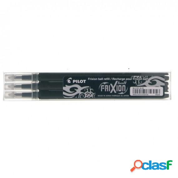 Refill a sfera Frixionball - punta 0,7mm - nero - Pilot -