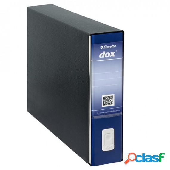Registratore Dox 10 - dorso 8 cm - 46 x 31,5 cm - blu -