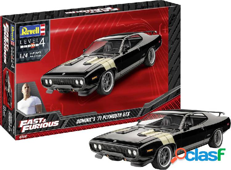 Revell RV 1:24 Fast & Furious - Dominics 1971 Plymouth GTX