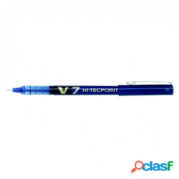 Roller Hi Tecpoint V7 - punta 0,7 mm - blu - Pilot