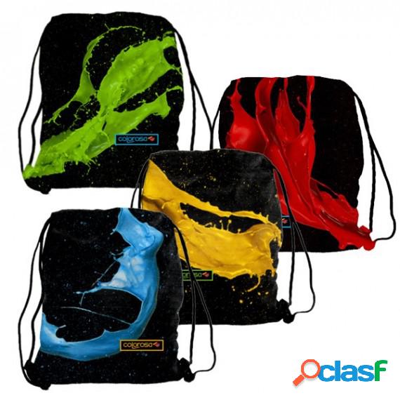 Sacca T-bag Colorosa - 35x50cm - colori assortiti - Ri.Plast