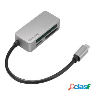 Sandberg USB-C Multi Card Reader Lettore di schede Pro USB-C