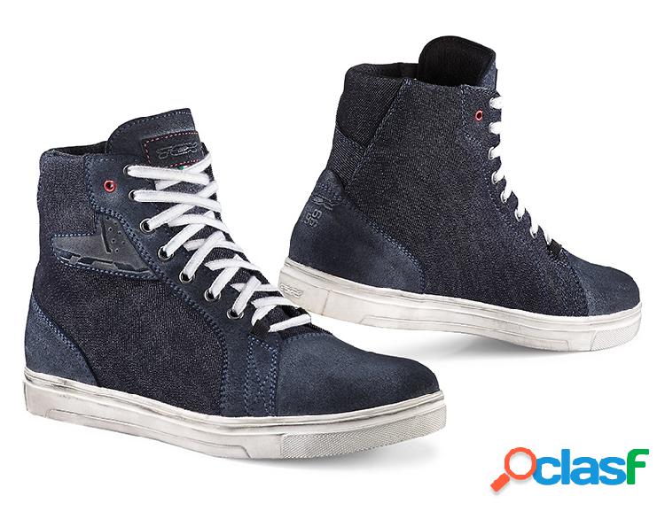 Scarpe moto TCX STREET ACE Denim Blu