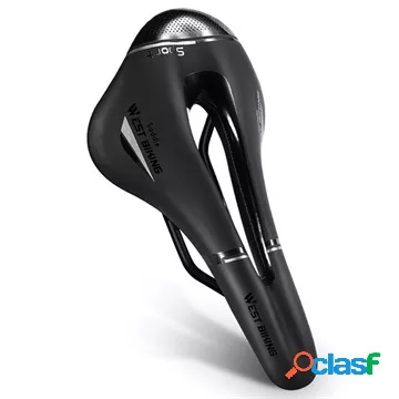 Seggiolino per bicicletta antiurto West Biking Sport - Nero