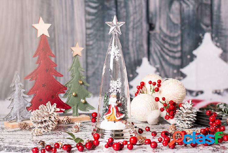 Selezione Zanolli Albero di Natale Luminoso con fiocco rosso