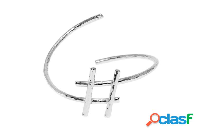 Selezione Zanolli Bracciale Hashtag argento argento