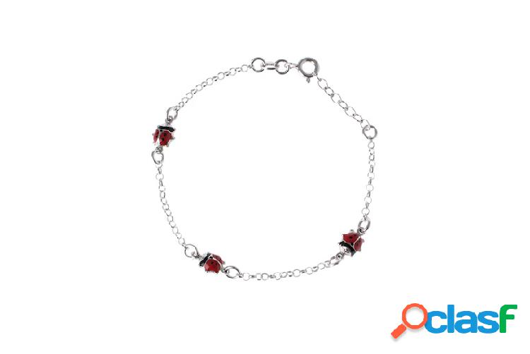 Selezione Zanolli Bracciale bimba Coccinelle argento argento