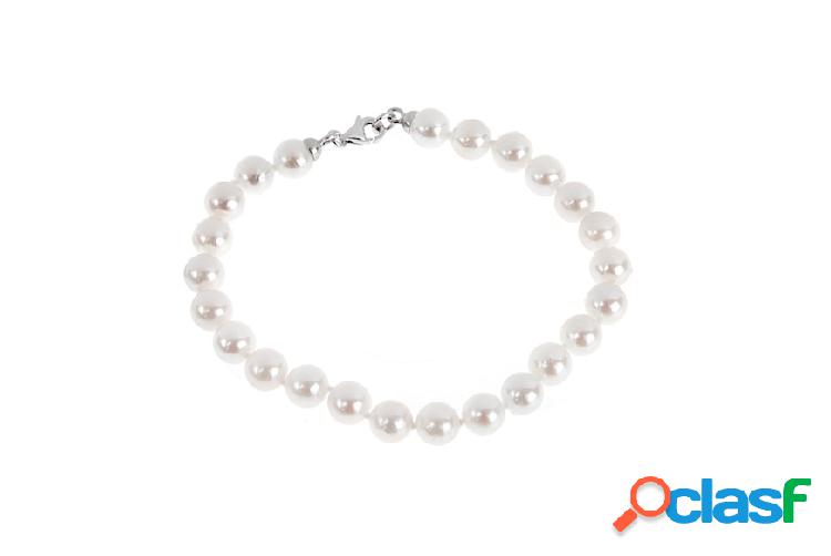 Selezione Zanolli Bracciale oro 750‰ e perle Akoya bianco