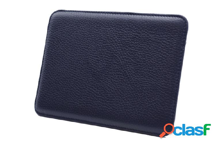 Selezione Zanolli Mouse Pad Table pelle blue navy blu