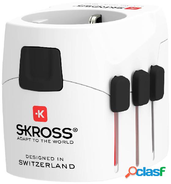Skross 1302460 Adattatore da viaggio Pro Light USB (2xA)