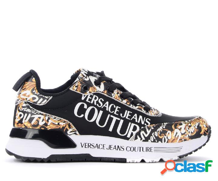 Sneaker Versace Jeans Couture nera